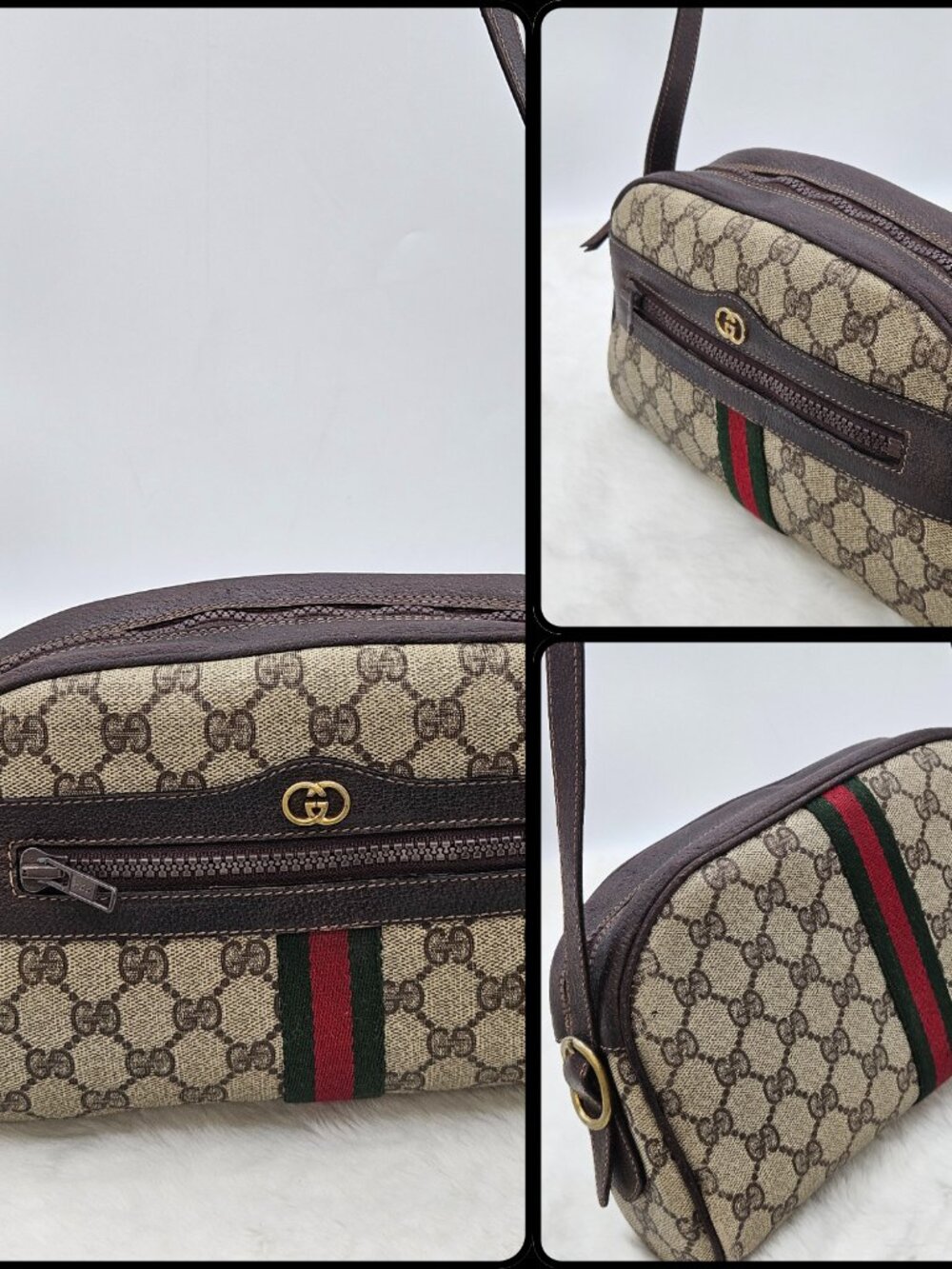 Gucci Supreme Web Sherry Line shoulder bag - Picture 11 of 17
